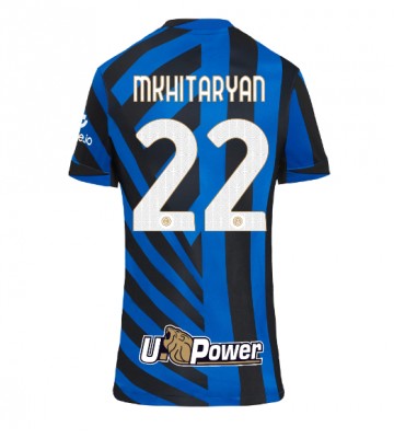 Inter Milan Henrikh Mkhitaryan #22 Hemmatröja Kvinnor 2024-25 Kortärmad